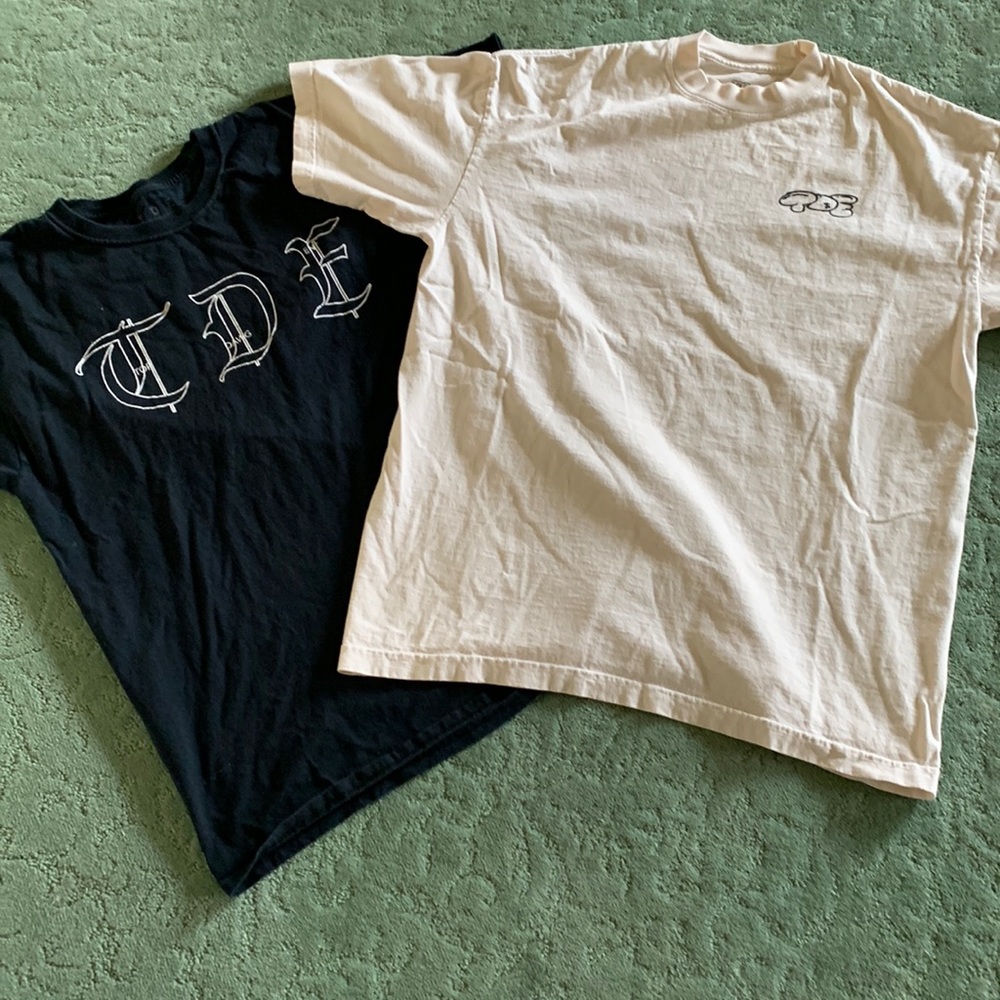 CLOSET CLOSING 12/9! 2 Top Dawg Entertainment T-shirts. Size L